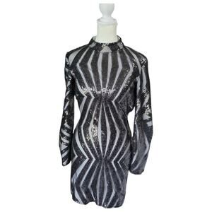 short puffy dress Fern Puff Sleeve Mini History of the Empire party celebrations Styling Material:Stretchy collection: all clothing